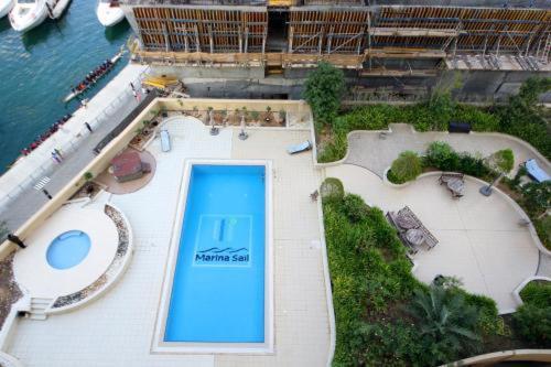 Lovely 1-Bedroom Apartment In The Heart Of Dubai Marina المظهر الخارجي الصورة